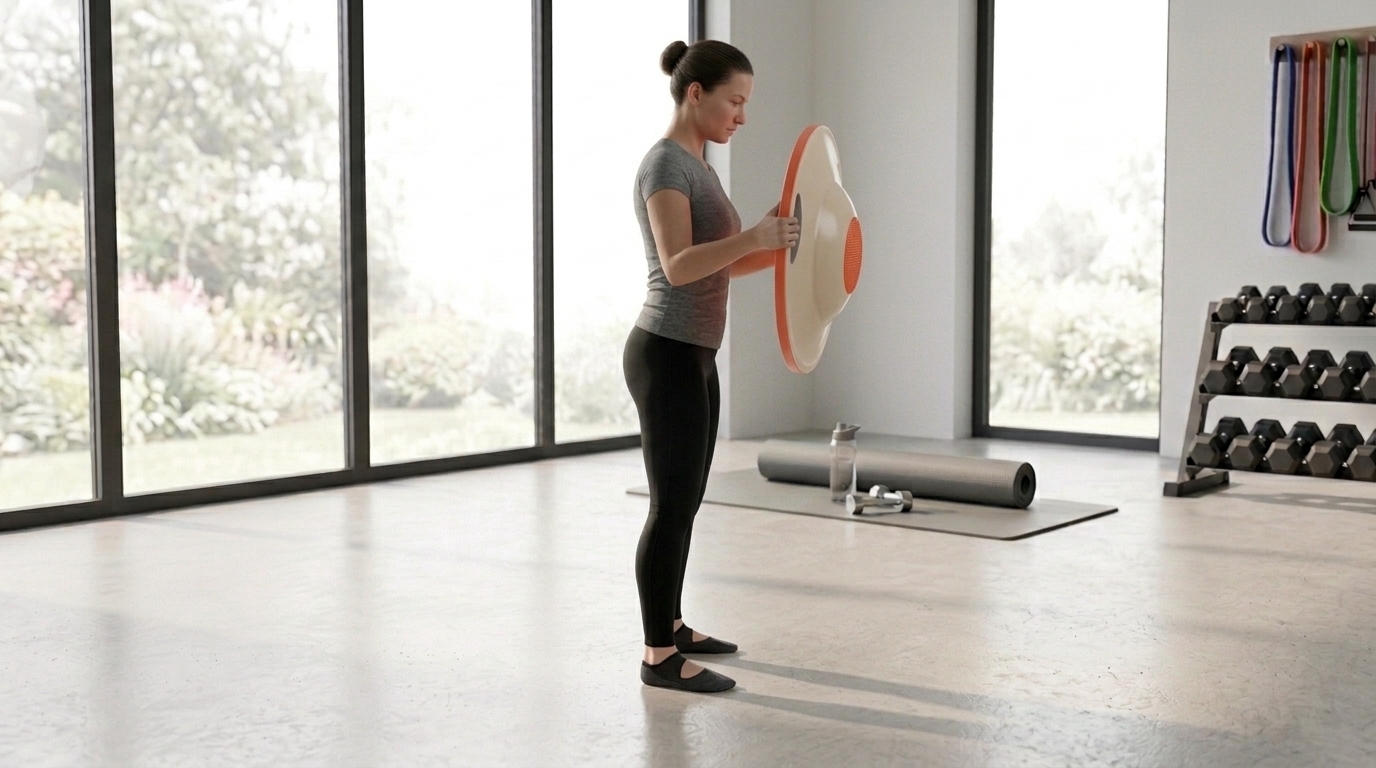 Balanceball Chest Press
